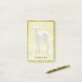 Kutest Baby Animals | Jonge schapen Post-it® Notes (Op bureau)