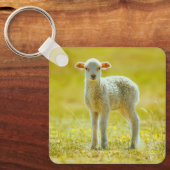 Kutest Baby Animals | Jonge schapen Sleutelhanger (Voorkant)