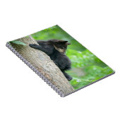 Kutest Baby Animals | Jonge zwarte Beer Cub Notitieboek (Rechterzijde)