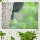 Kutest Baby Animals | Jonge zwarte Beer Cub Theedoek (Gevouwen)