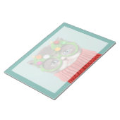 Kutest Baby Animals | Kat-kerstkeuken Notitieblok (Schuin)