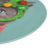 Kutest Baby Animals | Kat-kerstkeuken Snijplank (Hoek)