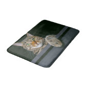 Kutest Baby Animals | Kat met grijze tabletten Badmat (Gekanteld)