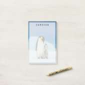 Kutest Baby Animals | keizer Penguin Chick Post-it® Notes (Op bureau)