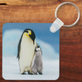 Kutest Baby Animals | keizer Penguin Chick Sleutelhanger (Achterkant)