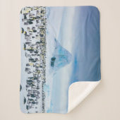 Kutest Baby Animals | keizer Penguin Colony Sherpa Deken (Voorkant)