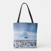 Kutest Baby Animals | keizer Penguin Colony Tote Bag (Achterkant)
