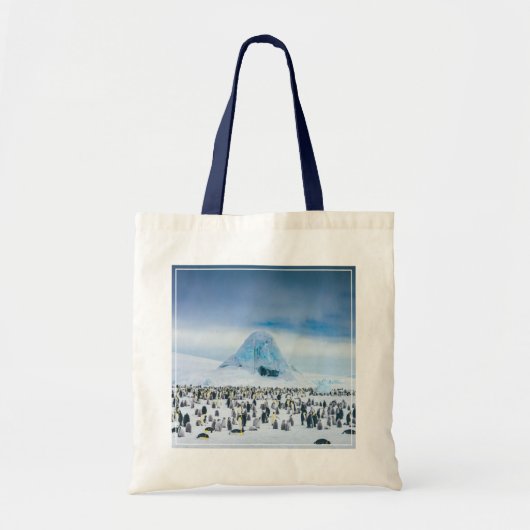 Kutest Baby Animals | keizer Penguin Colony Tote Bag (Voorkant)