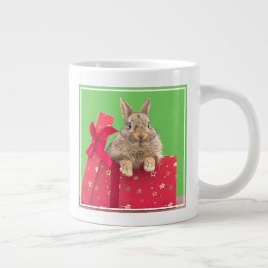 Kutest Baby Animals | Kerstfeestdag Bunny Grote Koffiekop (Rechts)