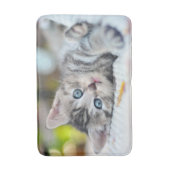 Kutest Baby Animals | Keuken met blauwe ogen Badmat (Voorkant Verticaal)