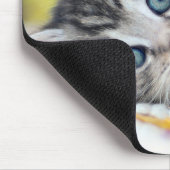 Kutest Baby Animals | Keuken met blauwe ogen Muismat (Hoek)