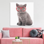 Kutest Baby Animals | Keukenhars Canvas Afdruk (Insitu (Woonkamer))