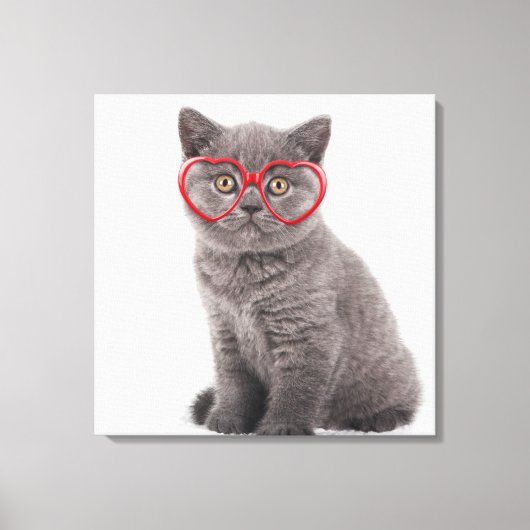 Kutest Baby Animals | Keukenhars Canvas Afdruk (Voorkant)