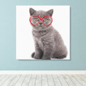 Kutest Baby Animals | Keukenhars Canvas Afdruk (Insitu (Houten vloer))