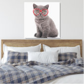 Kutest Baby Animals | Keukenhars Canvas Afdruk (Insitu (Slaapkamer))