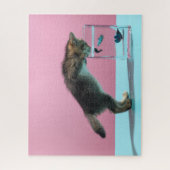 Kutest Baby Animals | Keukenkijker op de vis Bowl Legpuzzel (Verticaal)