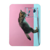 Kutest Baby Animals | Keukenkijker op de vis Bowl Magneet (Verticaal)