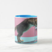 Kutest Baby Animals | Keukenkijker op de vis Bowl Mok (Midden)