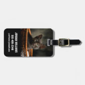 Kutest Baby Animals | Keuten in mandje Bagagelabel (Voorkant horizontaal)