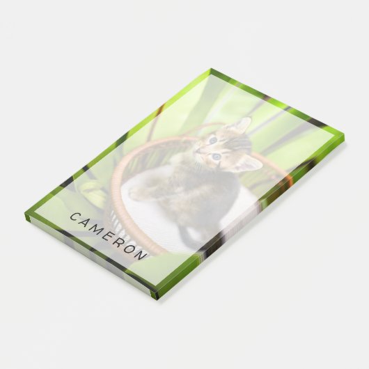 Kutest Baby Animals | Keuten in mandje Post-it® Notes (Schuin)