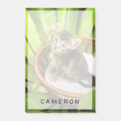 Kutest Baby Animals | Keuten in mandje Post-it® Notes (Voorkant)