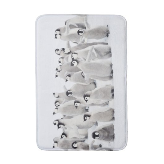 Kutest Baby Animals | Kippen van keizer Penguin Badmat (Voorkant Verticaal)