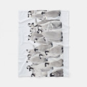 Kutest Baby Animals | Kippen van keizer Penguin Fleece Deken (Voorkant)