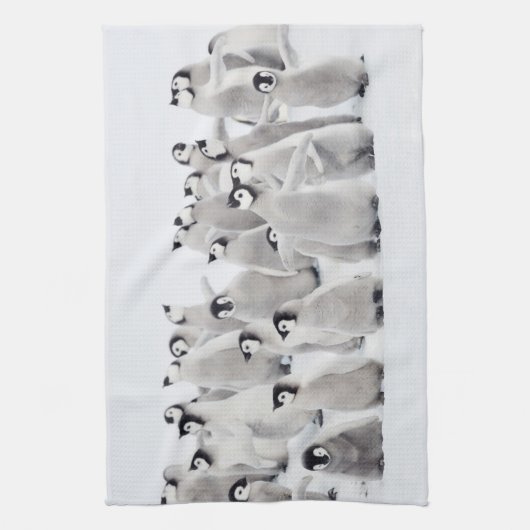 Kutest Baby Animals | Kippen van keizer Penguin Theedoek (Verticaal)