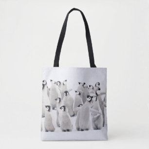 Kutest Baby Animals Kippen van keizer Penguin Tote Bag