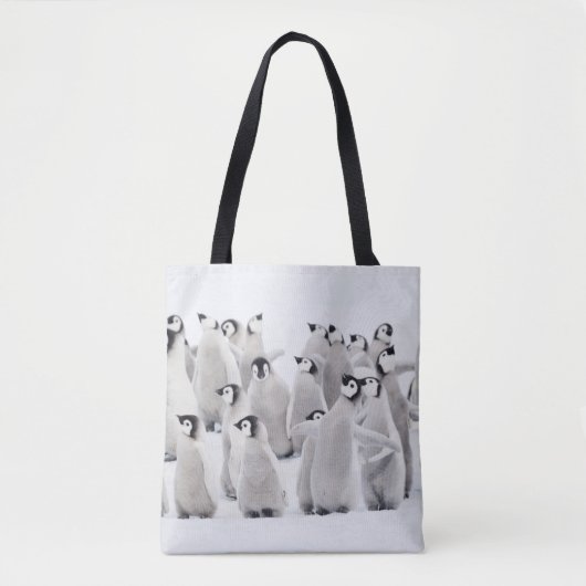 Kutest Baby Animals | Kippen van keizer Penguin Tote Bag (Voorkant)