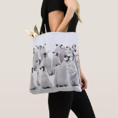 Kutest Baby Animals | Kippen van keizer Penguin Tote Bag (Dichtbij)