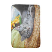 Kutest Baby Animals | Kitten Lounging Badmat (Voorkant Verticaal)