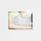 Kutest Baby Animals | Kitten Lounging Post-it® Notes (Voorkant)
