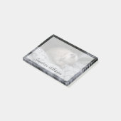 Kutest Baby Animals | Kleine glazen slaapstand Post-it® Notes (Schuin)