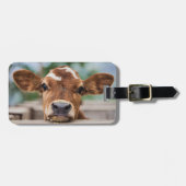 Kutest Baby Animals | Kleine Koe Calf Bagagelabel (Voorkant horizontaal)