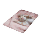 Kutest Baby Animals | Kleine Oranje tapkeuten Badmat (Gekanteld)