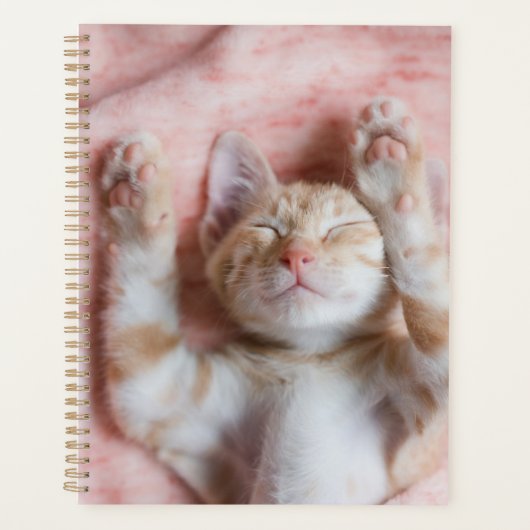 Kutest Baby Animals | Kleine Oranje tapkeuten Planner (Voorkant)