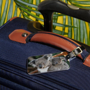Kutest Baby Animals   Koala en Joey Bagagelabel