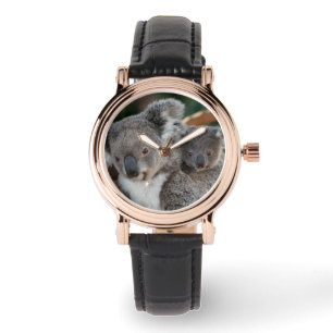 Kutest Baby Animals   Koala en Joey Horloge
