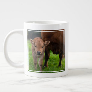 Kutest Baby Animals Koe en kalf Grote Koffiekop