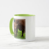 Kutest Baby Animals | Koe en kalf Mok (Voorkant links)