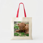 Kutest Baby Animals | Koe van het Hoogland Tote Bag (Voorkant)
