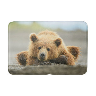 Kutest Baby Animals   Kustbruine Beer Cub Badmat