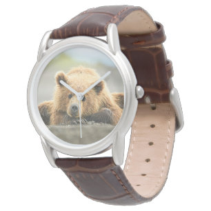 Kutest Baby Animals   Kustbruine Beer Cub Horloge