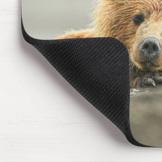 Kutest Baby Animals | Kustbruine Beer Cub Muismat (Hoek)