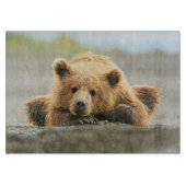 Kutest Baby Animals | Kustbruine Beer Cub Snijplank (Voorkant)