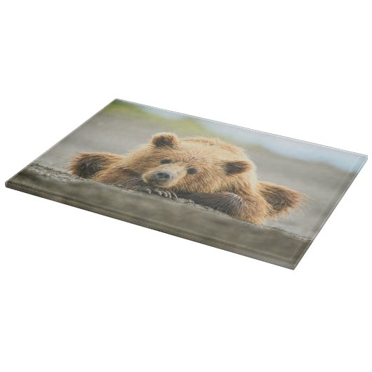 Kutest Baby Animals | Kustbruine Beer Cub Snijplank (Hoek)