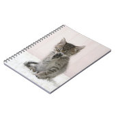 Kutest Baby Animals | Licking Tabby Kitten Notitieboek (Linkerzijde)