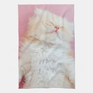 Kutest Baby Animals Lieve Kitten Slaap Theedoek