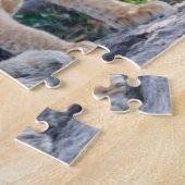 Kutest Baby Animals | Lion Dad & Cub Legpuzzel (Zijkant)